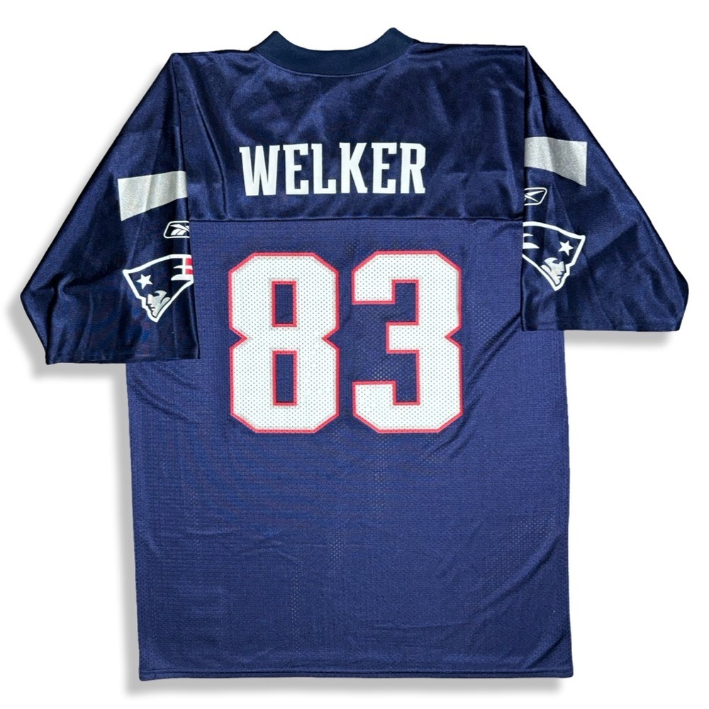 Reebok Wes Welker New England Patriots Football Jersey - Picture 2 of 6